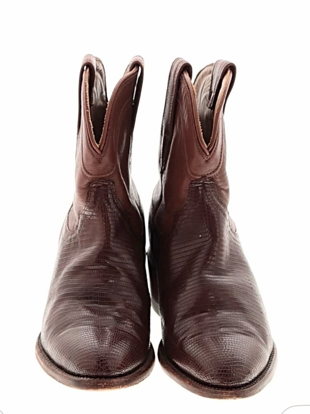 Women’s Tecovas size 9 the Casey lizard skin bootie